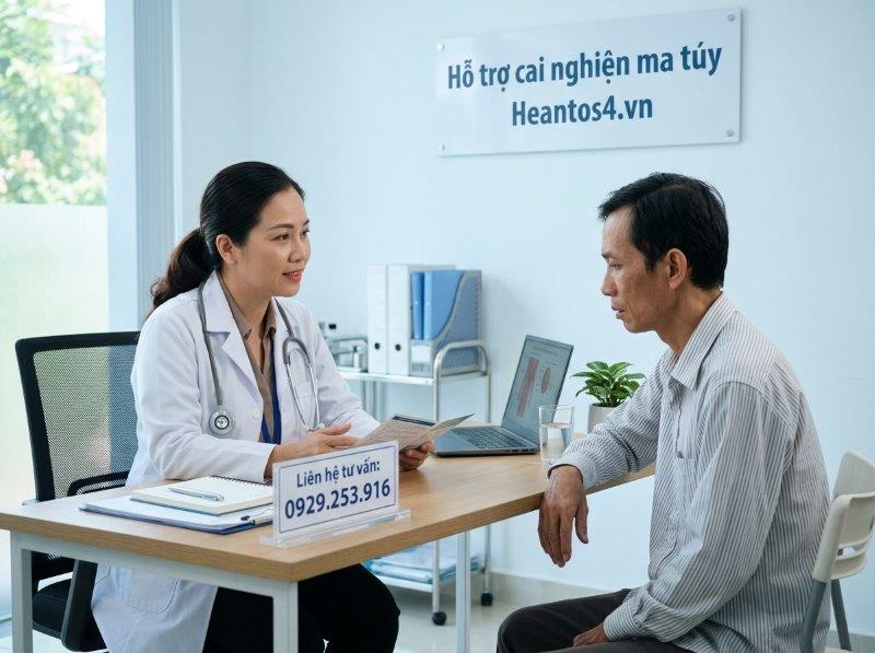 Dược sĩ Đỗ Hồng Thủy 1 ho tro cai nghien ma tuy tai nha heantos4 15